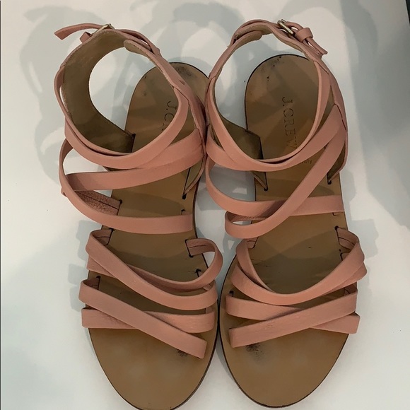 J.Crew Callista Gladiator Sandal in Pink Sand - Picture 6 of 6